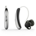 thumbnail image 3 of Sennheiser All-Day Clear Slim - OTC Self-Fitting Hearing Aid for All-Day Wear and Bluetooth Streaming - For Mild to Moderate Hearing Loss - FDA Cleared - Light Grey, 3 of 3