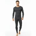 thumbnail image 7 of Ventana Men’s Fleece Thermal Underwear Set Ultra Soft Long Johns Base Layer 2pc Top Pants, 7 of 7