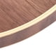 thumbnail image 3 of Japanese Style Round Wooden Food Fruit Serving Tray Service Plate for Home Kitchen Hotel Use27cm, 3 of 5