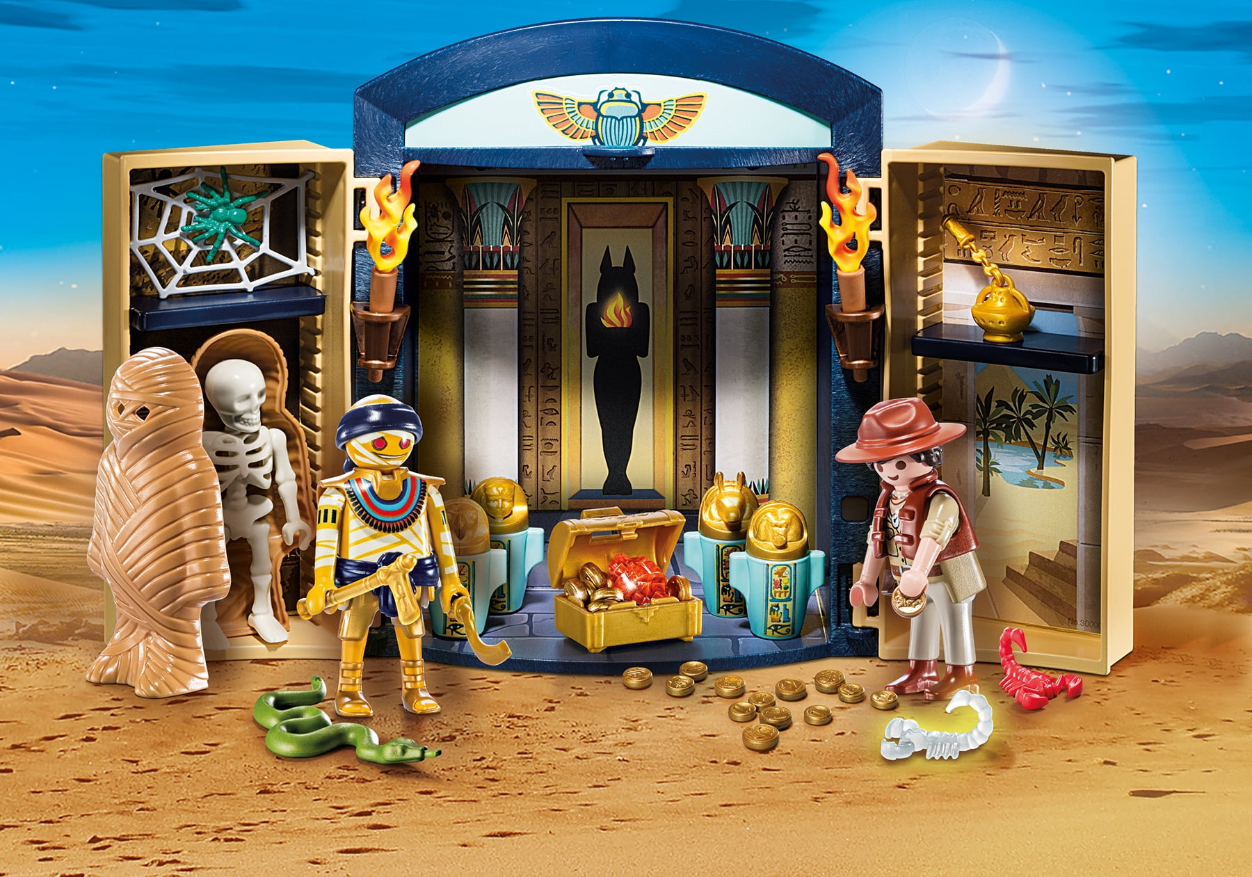 playmobil tomb raiders