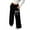 1#Black, variant on Tiijoy Toddler Girls Baggy Straight Leg Sweatpants Bow Casual Sports Pants, Sizes 4-13