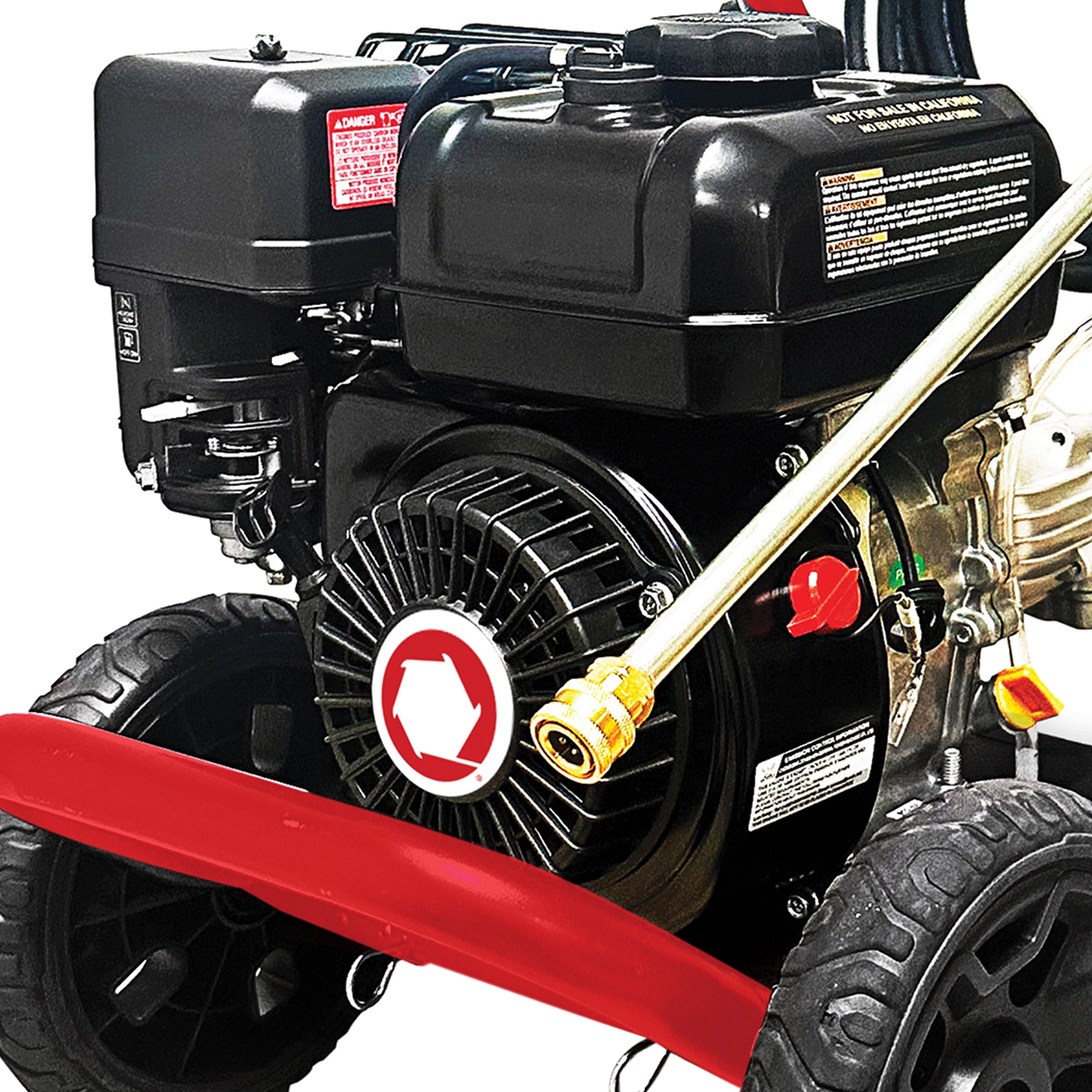 Troy-Bilt 3300 PSI  at 2.4 GPM with 195 CC Engine and Axial Cam Pump Gas  Powered  Cold Water Pressure Washer