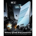 thumbnail image 3 of Protector de pantalla OMOTON para iPhone Air 9H, dureza, paquete de 2, 3 of 7