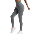 thumbnail image 3 of Chuancc Women's Workout Seamless Scrunch Booty Leggings,Workout Running Leggings Workout Leggings for Women Butt Shaping Leggings Seamless Print Gym Yoga Pants Yoga Pants Reg & Plus Size Dark Gray L, 3 of 8