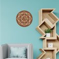 thumbnail image 5 of 1set Creative Natural Wooden Wall Hanging Decoration Wall Art Ornament with Hook Hanger Sun Pattern 300x6mm, 5 of 7