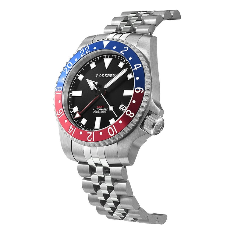 Titanium Gmt Mechanical Watch Boderry ADMIRAL GMT Watch Titanium