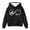 Black, variant on Tiijoy Toddler Girls Warm Hoodie Cute Horse Print Long Sleeve Hoody, Sizes 4-5T