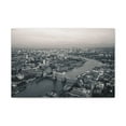 thumbnail image 3 of London Black And White Skyline Canvas Artwork Breathtaking Stunning Cityscape for Home Decor Ready to Hang, 3 of 18