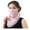 A, variant on Neck Gaiter Face Cover Womens Sun Protection Floral Scarf,Adjustable Protection Face Chiffon Print Mask,Ice Silk Neck Protector