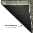 thumbnail image 5 of Addison Rugs Mayfield Premium Machine Washable Transitional Geometric Brown Rectangle Rug, 5' x 7'6", 5 of 6