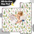 thumbnail image 4 of Pioneer Flower Floral Print Pattern Teens Toddler Nap Mat with Pillow, Sleeping Mat Bag for Preschool Daycare 50"x20", 4 of 6