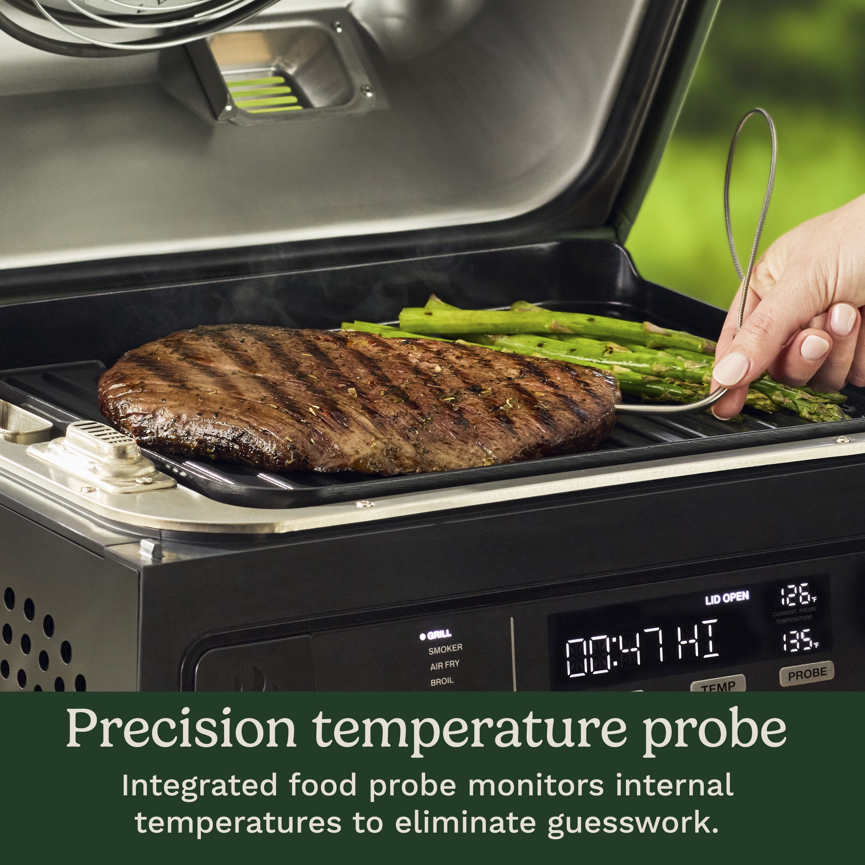 FlavorBoost™ 8-in-1 Outdoor Electric Grill