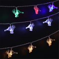 thumbnail image 5 of LED Sika Deer Light String  Tree Merry Christmas Decor For Home Happy New Year Christmas Elk-shaped Oranments Light Strip, 5 of 5