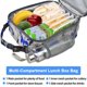 thumbnail image 2 of Lunch Bag Camo Cooler Bag Portable Carrying Lunch Box Bag for Boys Girls Women Men To School office Outdoor, 2 of 4