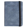 thumbnail image 4 of Étui Passeport Rétro Effet Peau avec Fente Multi-Cartes Carte Rfid Anti-Numérisation, 4 of 9