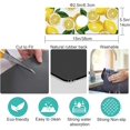 thumbnail image 4 of Kitchen Sink Splash Guard Faucet Mat -1 PC Super Absorbent Fast Drying Mat Sink Gadgets-Splash Guard Behind Faucet Drip Catcher for Kitchen, Bathroom,Sink Mat, Dish Drying Mat, Bathroom(15" X 5.5" ), 4 of 6