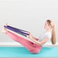 thumbnail image 2 of 4PCS Long Resistance Loop Bands with Storage Bag Elastic Band Set for Yoga Home Gym Training, 2 of 8