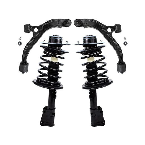 Front Strut and Control Arm Kit - Compatible with 2001 - 2007 Chrysler Town & Country 2002 2003 2004 2005 2006