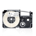 thumbnail image 1 of Labymos 9mm Label Tape Compatible Tape Cartridge Ribbon Replacement for Casio KL-60 KL-100 KL-170 KL-120, 1 of 8