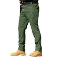 thumbnail image 6 of Men's Tacticals Cargo Pants Water Resistant Lightweight Hiking Pants Outdoor Work Pants with Multi Pockets(None Belt), 6 of 9