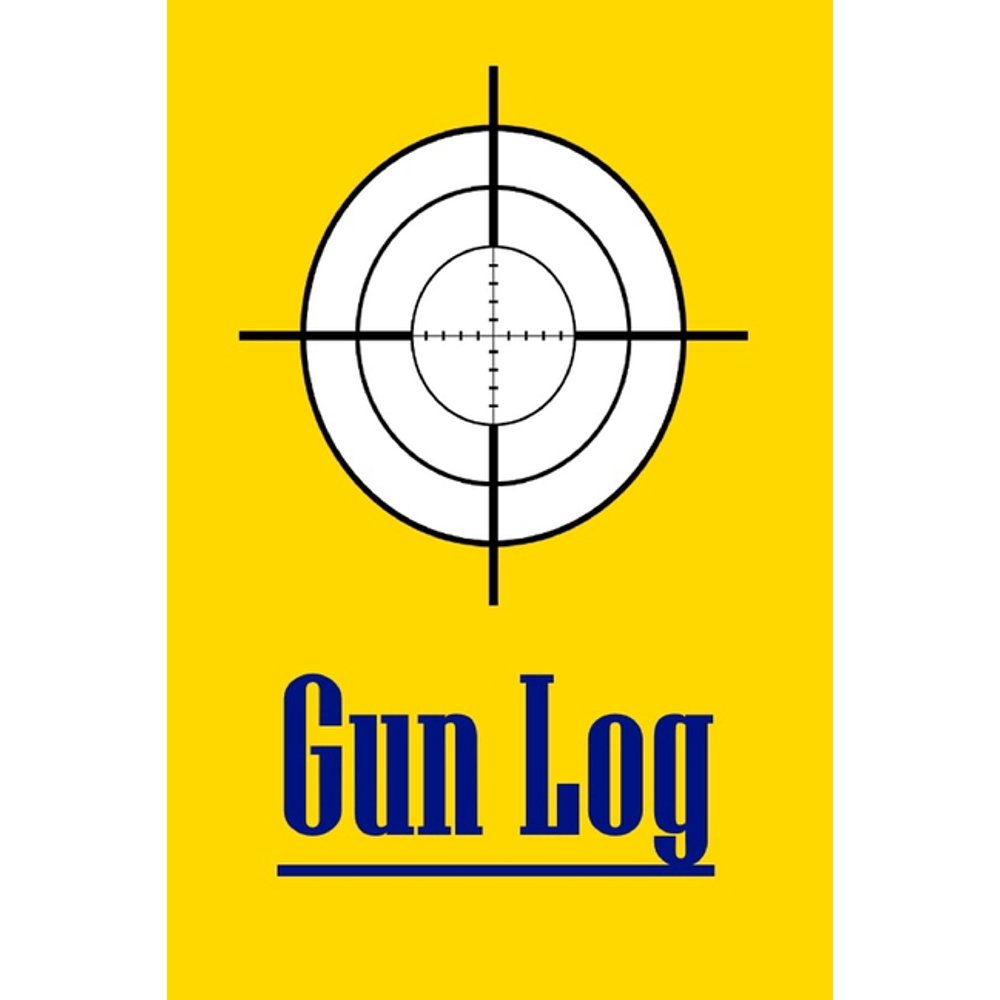 Gun Log Firearm Log Book For Insurance, Personal Firearm Log Book