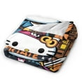 thumbnail image 4 of Halloween Hello Kitty Blanket Cute Pirate Design Soft Air-Conditioning Throw for Nap Bed Sofa & Living Room 60x80 H-12, 4 of 5