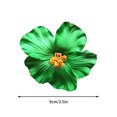 thumbnail image 3 of Bilqis Artificial Flower Hair Clip, Flower Hairpin Hawaiian Plumeria Hairpin for Seaside Holiday, Bridal Hair Accessories Bobby Pins Headwear for Woman Girl Lady Kids, 3 of 5
