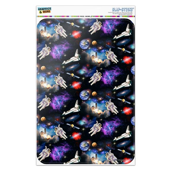 Astronaut Space Earth Moon Solar System Pattern Home Business Office Sign