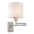 thumbnail image 1 of ElkGroup International 17150/1 Carson Collection 1 light swingarm in Brushed Nickel, 1 of 3