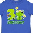 thumbnail image 4 of Inktastic 3rd Birthday Princess Frog Girls Toddler T-Shirt, 4 of 5