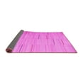 thumbnail image 2 of Ahgly Company Indoor Square Abstract Pink Contemporary Area Rugs, 3' Square, 2 of 4