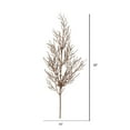 thumbnail image 2 of Vickerman 28" Copper Onoclea Glitter Wild Huck Artificial Christmas Spray. Includes 6 sprays per pack., 2 of 3