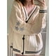 thumbnail image 2 of Suéteres Y2K tianjinghao Bordado Estrellas Mujer Ropa Calle Vintage Invierno Manga Larga, 2 of 5