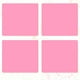 thumbnail image 4 of 4 piezas de manteles antideslizantes de silicona para bebés manteles lavables manteles de dibujos animados para bebés suministros de cocina para el restaurante casero (rosa), 4 of 6