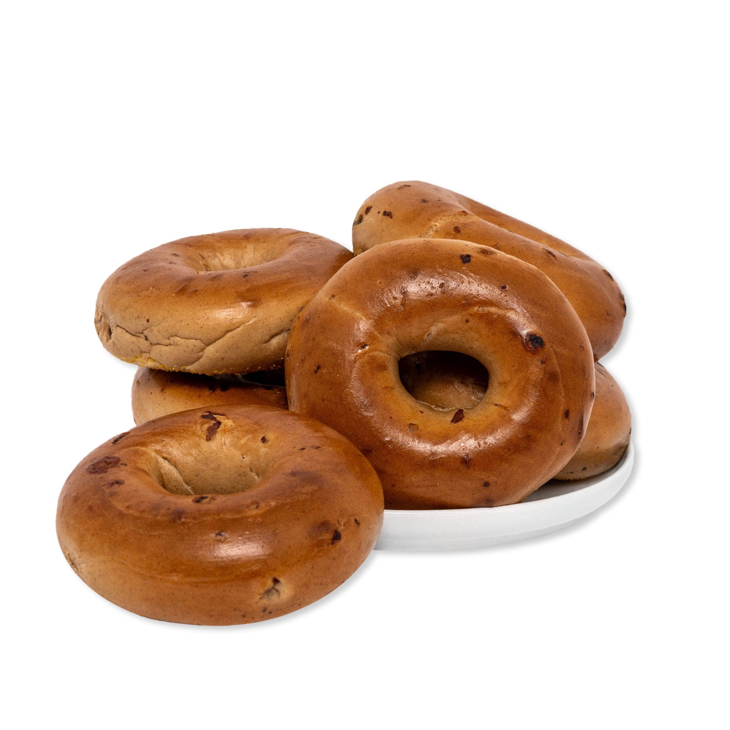 Marketside Fresh Cinnamon Raisin Bagels, Wheat and Barley Flour, Shelf-Stable, 22.8 oz, 6 Count