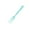 Blue, variant on Wovilon 50Pcs Fruit Fork Disposable Plastic Fork Two Tooth Fork Dessert Cake Fork