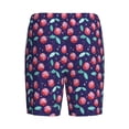 thumbnail image 2 of Haiem Cool Mirror Cherries Men's Pajama Short with Soft Woven Cotton Elastic Waistband Sleep Short-3X-Large, 2 of 9