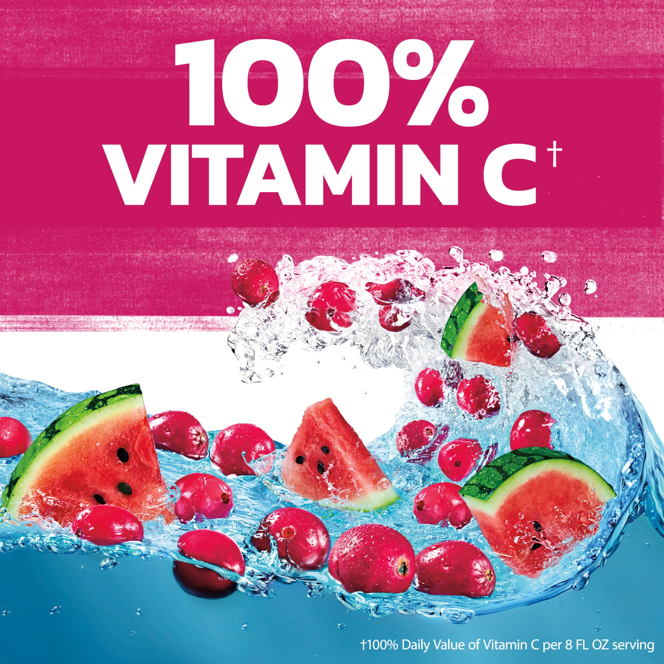 (8 pack) Ocean Spray® Cran-Watermelon™ Cranberry Watermelon Juice Drink, 64 fl oz Bottle