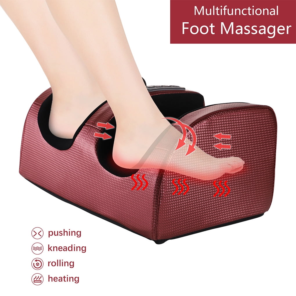 ModSavy Foot Massager Machine with Heat, 2-in-1 Foot Warmer Back Massager,  Foot Massager for Circulation and Pain Relief, Electric Foot Massagers for  Lasting Foot Pain Relief, Neuropathy Relief 