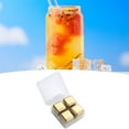 thumbnail image 3 of <p>Metal Ice , Minimalist Safe Durable Reusable Ice Cubes Stainless Steel  For Beverage</p>, 3 of 7