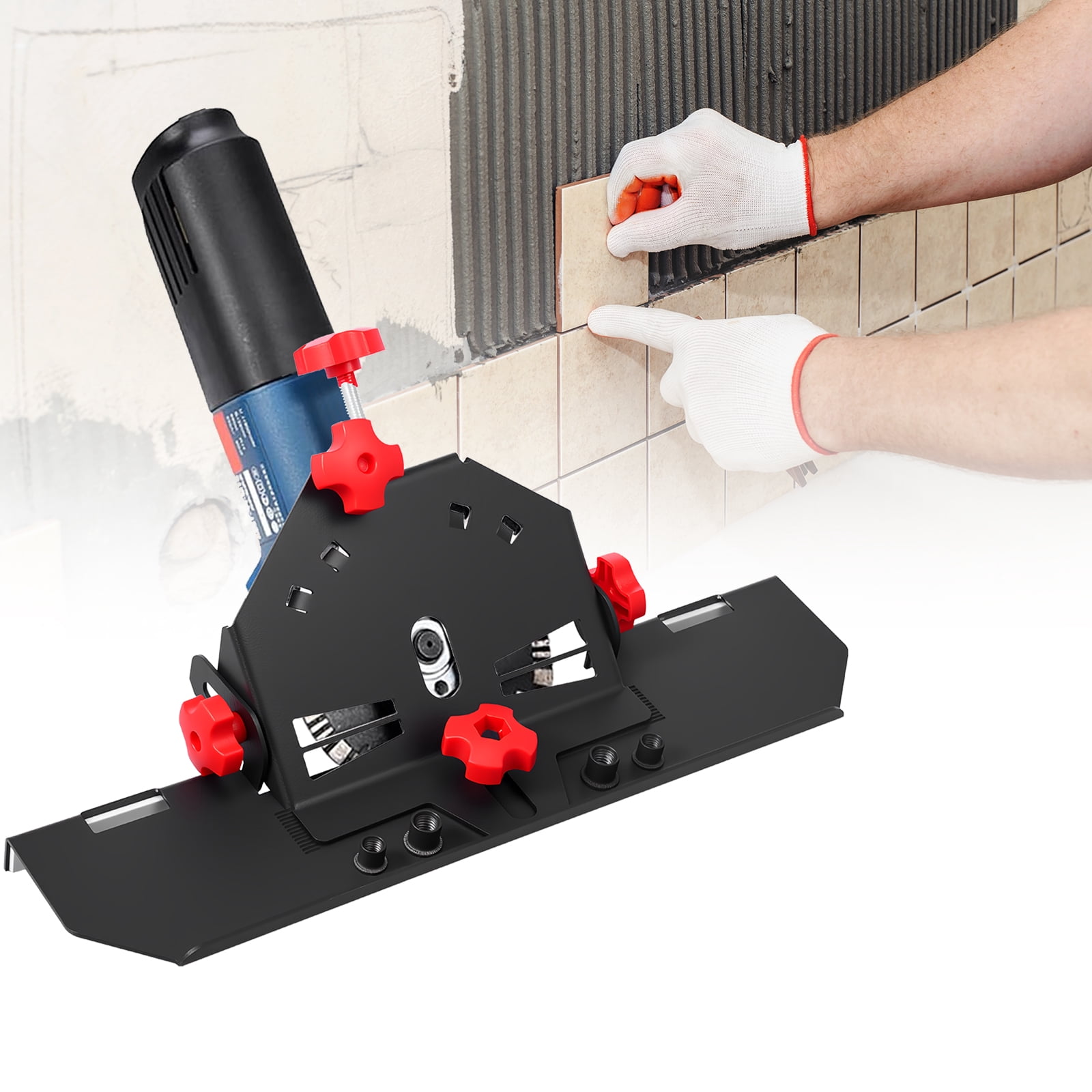 45 Degree Tile Chamfering Tool Anti Slip Chamfering Cutting Tool for 4-1/2" and 5" Angle Grinder