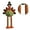Green, variant on JZROCKER Fall Holiday Ornament Hanging Leg Turkey Doll Farmhouse Decors Poseable Figure