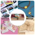 thumbnail image 5 of 7.9×2.3 In Wooden Boxes Durable Easy To Use Dustproof Prevent Slippery Delicate And Cabinet Deep Reddish-brown Green Golden Marble, 5 of 8
