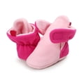 thumbnail image 2 of EDFBUYKRS Chaussons Douillets et Chauds pour Bébés Filles Garçons, 2 of 4