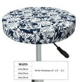 thumbnail image 4 of Lsque Hawaiian Style Round Bar chair cushion covers Velvet Fabric Premium Comfort Protects from Scratches and Stains for 14-17 Inch Chair- 13 inch, 4 of 7