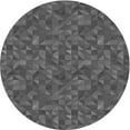 thumbnail image 1 of Ahgly Company Indoor Round Patterned Platinum Gray Area Rugs, 7' Round, 1 of 1