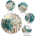 thumbnail image 5 of Square/Round Tablecloth 54x54inch, Sea Turtle, Vinyl Table Covers Waterproof Oilcloth Table Cloth Linens, Farmhouse Tablecloths for Outdoor Dining Wedding Party Camping, Ocean Animal Watercolor, 5 of 6