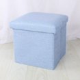 thumbnail image 2 of Multipurpose Storage Box Stool Innovative Sofa Stool Storage Footstool for Clothes Shoes Toys Snacks Magazines Home New, 2 of 2
