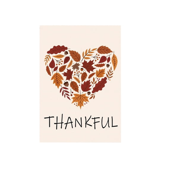 SIYTUAU Style C Thanksgiving Garden Flag With Sunflower Pumpkin Design For Outdoor Decoration Polyester Material Reversible Flag C