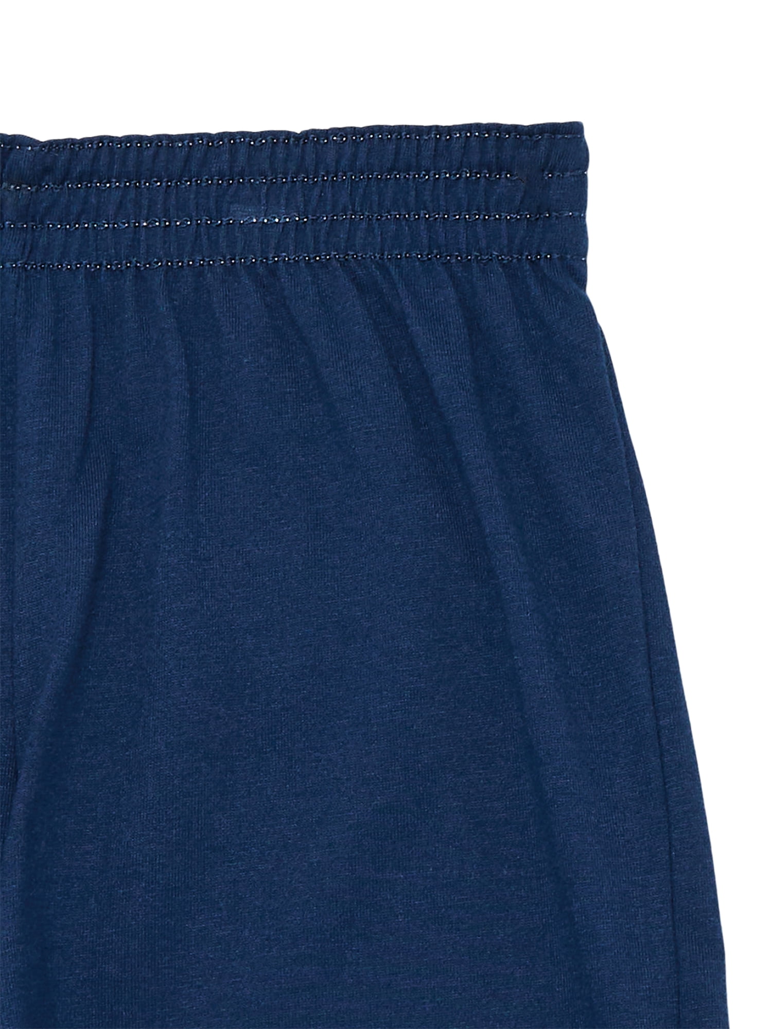 Wonder Nation Girls Kid Tough Knit Shorts, 3-Pack, Sizes 4-18 & Plus
